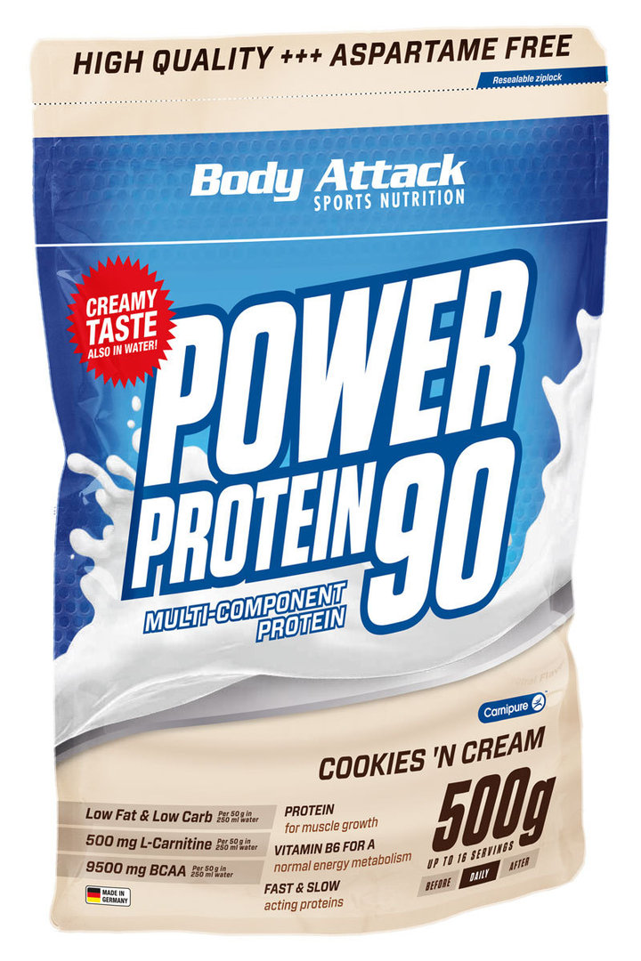Body Attack Power Protein - 500g Packung