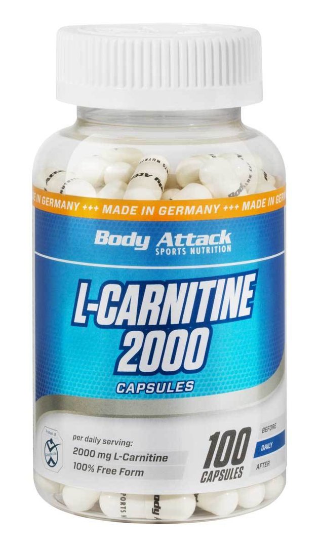 Body Attack L-Carnitine 2000 - 100Stück
