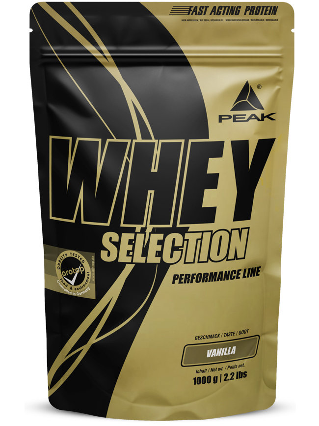 Peak Whey Selection Protein - 1000g Beutel